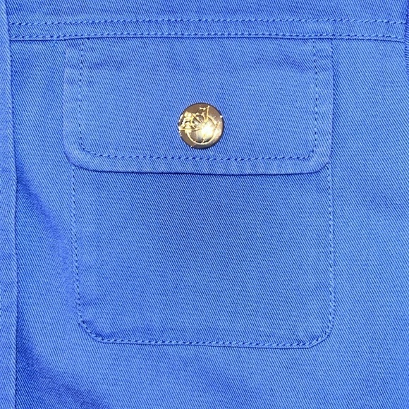 DRAPER JAMES Twill Field Jacket Cobalt Blue Small - Picture 8 of 10